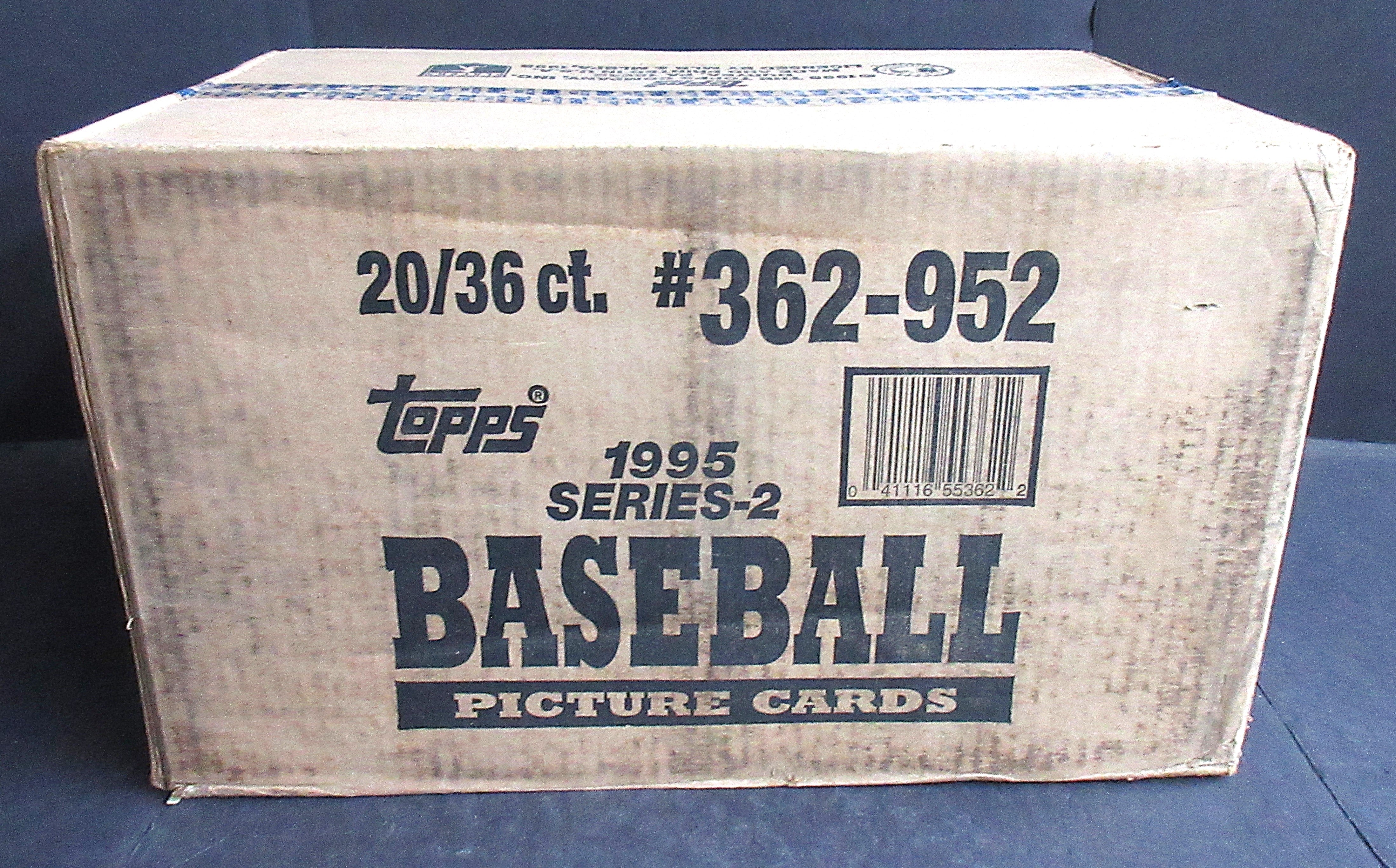 1995 Topps Baseball Series 2 Case (Retail) (20 Box)
