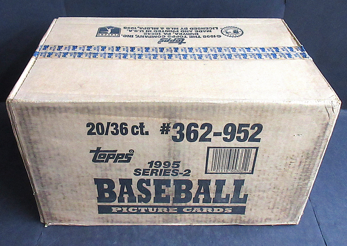 1995 Topps Baseball Series 2 Case (Retail) (20 Box)