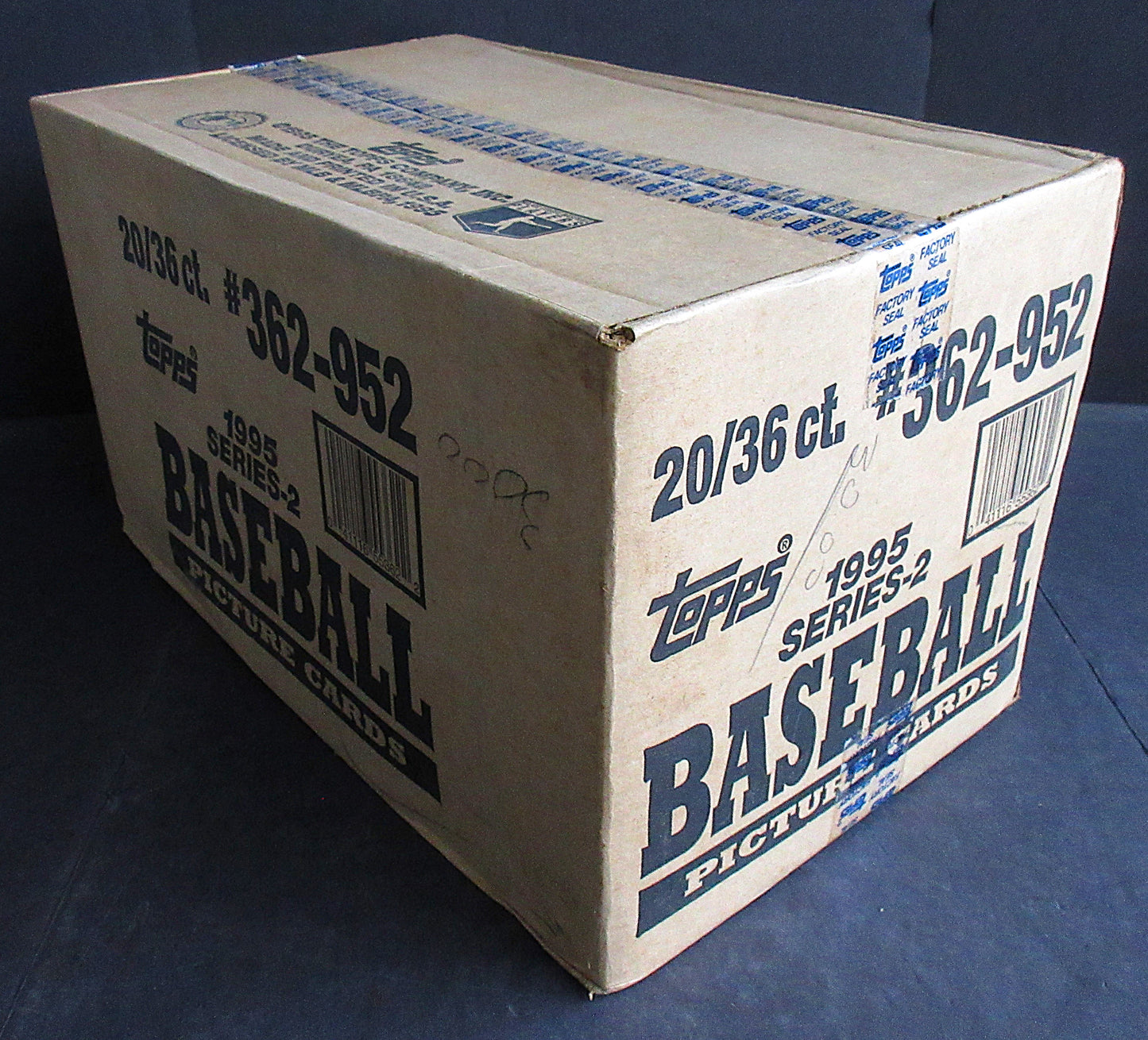 1995 Topps Baseball Series 2 Case (Retail) (20 Box)