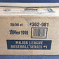 1998 Topps Baseball Series 1 Case (Retail) (20 Box)
