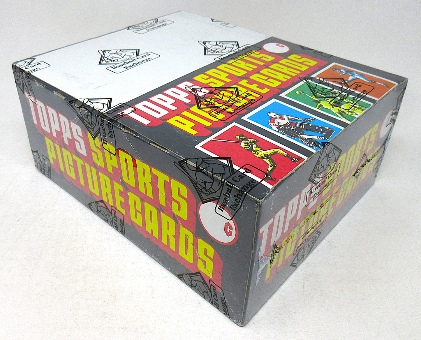 1984 Topps Football Unopened Rack Box (BBCE) (A17867)