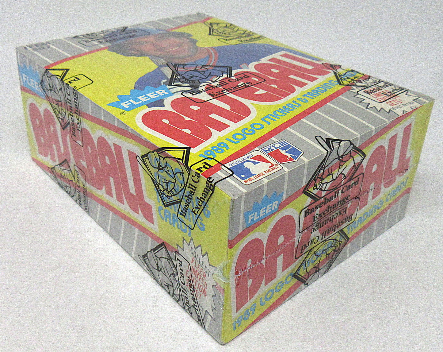 1989 Fleer Baseball Unopened Wax Box (FASC) (Code 91362)