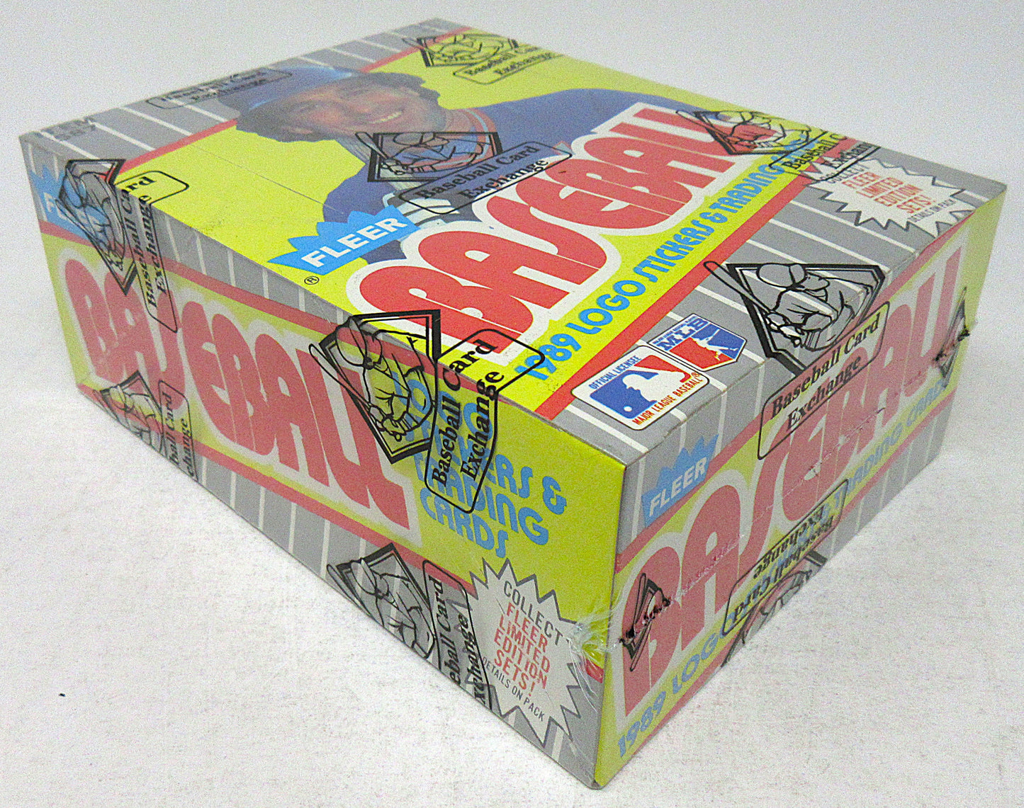 1989 Fleer Baseball Unopened Wax Box (FASC) (Code 83412)