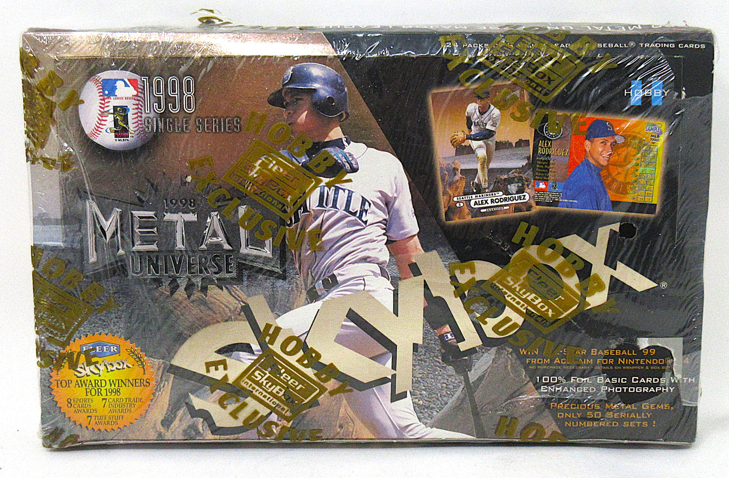 1998 Skybox Metal Universe Baseball Box (Hobby) (24/8)