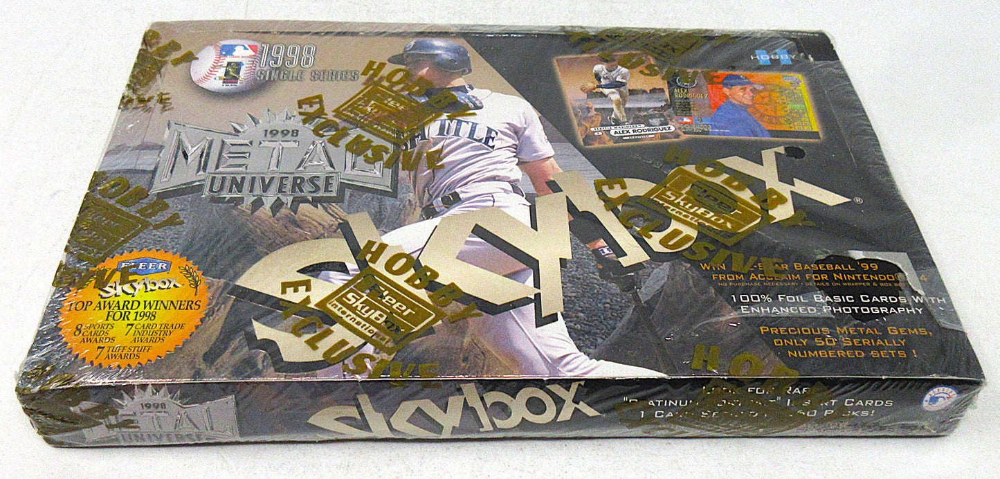 1998 Skybox Metal Universe Baseball Box (Hobby) (24/8)