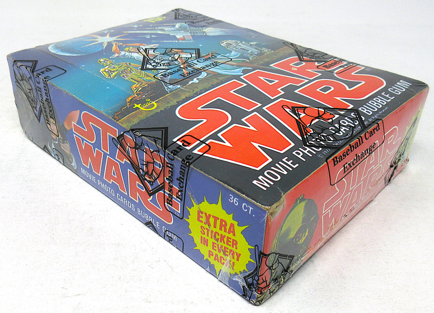 1977 Topps Star Wars Unopened Series 1 Wax Box (BBCE) (X1366)