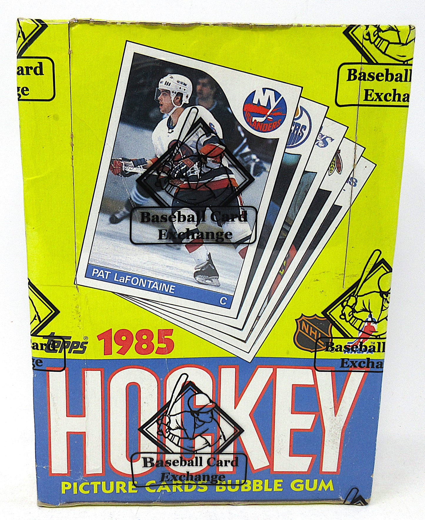 1985/86 Topps Hockey Unopened Wax Box (BBCE) (Non X-Out) (A13337)