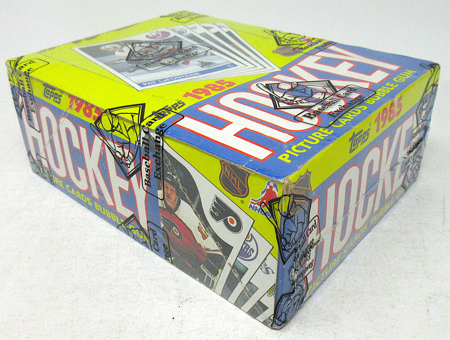 1985/86 Topps Hockey Unopened Wax Box (BBCE) (Non X-Out) (A13337)