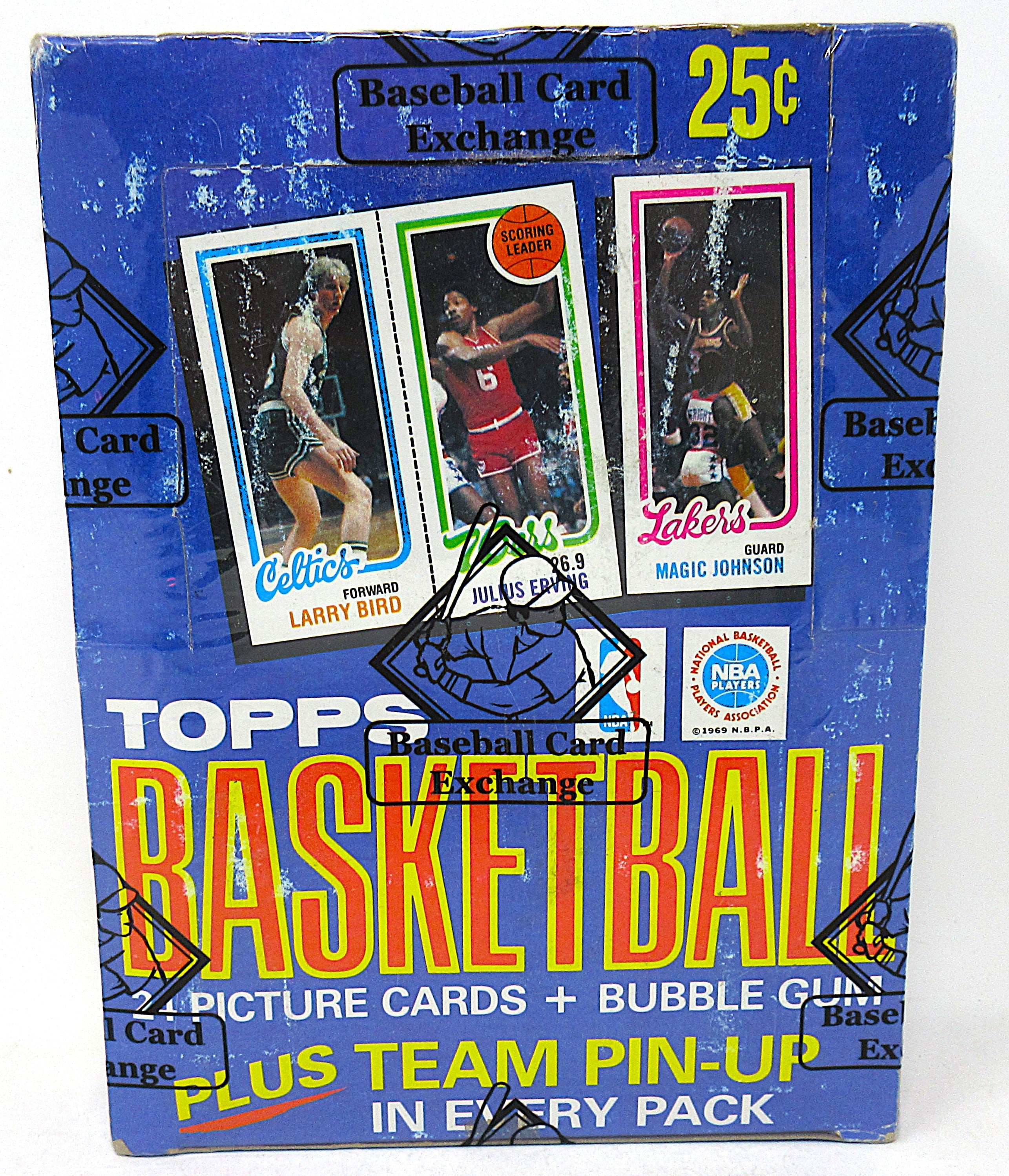 1980/81 Topps Basketball Unopened Wax Box (BBCE) (X1497)