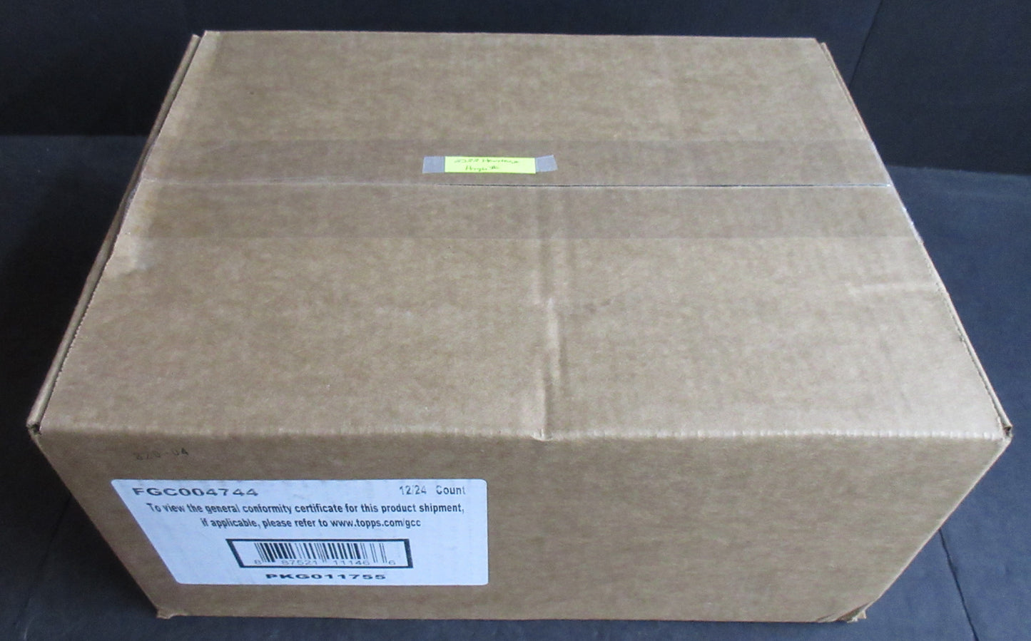 2022 Topps Heritage Baseball High Number Case (Hobby) (12 Box) (FGC004744)