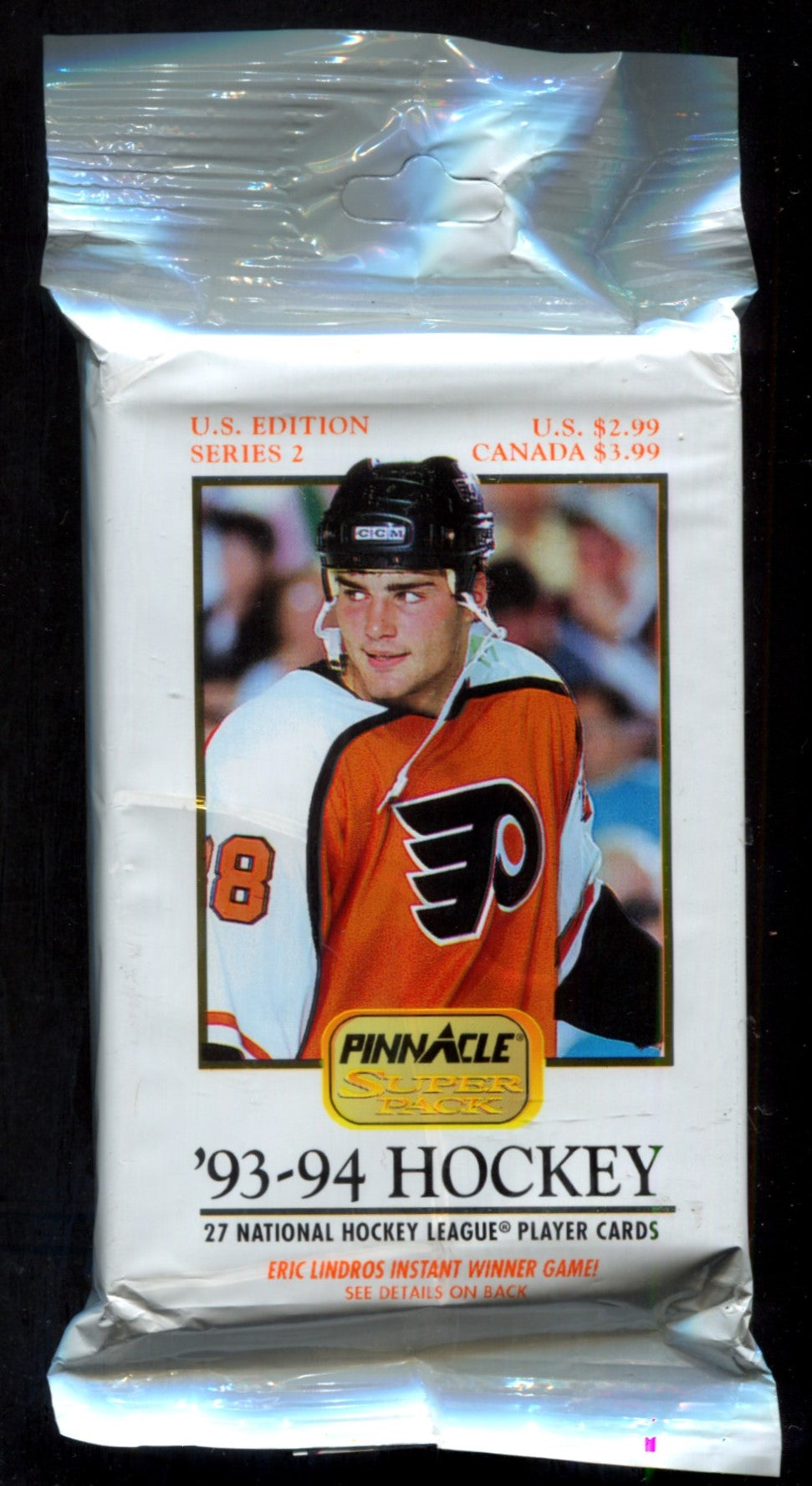 1993/94 Pinnacle Hockey Unopened Series 2 Super Pack (Pre-priced) (27)
