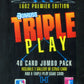 1992 Donruss Baseball Triple Play Unopened Jumbo Pack (40)