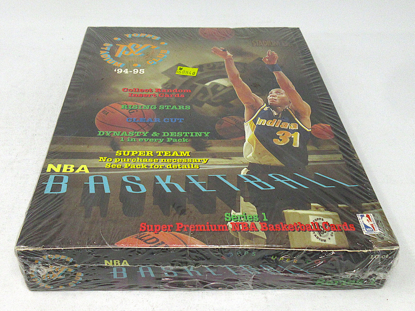1994/95 Topps Stadium Club Basketball Unopened Series 1 Rack Box (10)
