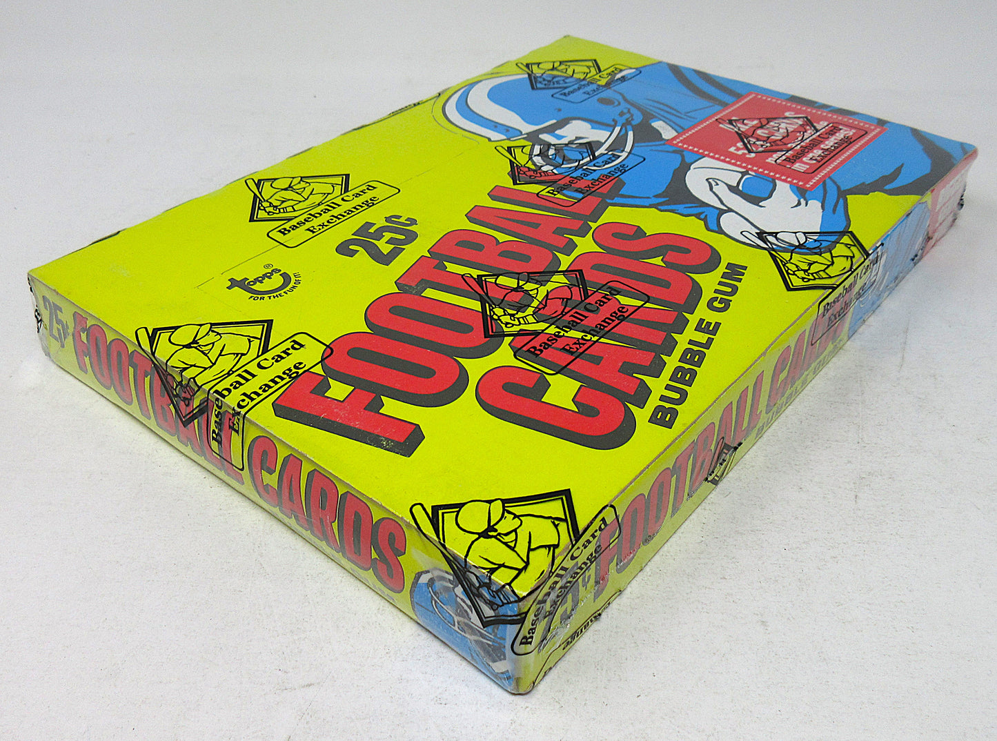 1976 Topps Football Unopened Cello Box (BBCE) (X1809)