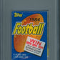 1984 Topps Football Unopened Wax Pack PSA 9