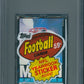 1985 Topps Football Unopened Cello Pack PSA 10 Moon Top *2646