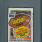 1988 Topps Football Unopened Cello Pack PSA 9 Montana Top *2888