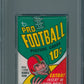 1970 Topps Football Unopened 1st Series Wax Pack PSA 7 *8587