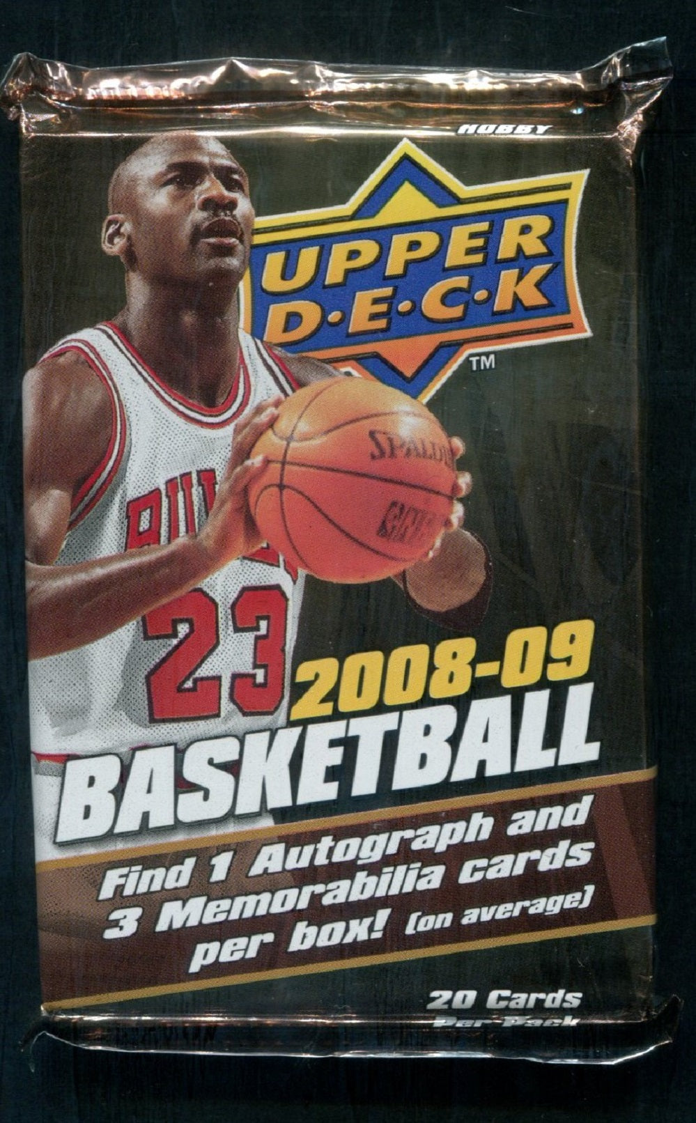 2008/09 Upper Deck Basketball Unopened Jumbo Pack (Hobby) (20 Cards)