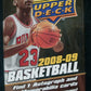 2008/09 Upper Deck Basketball Unopened Jumbo Pack (Hobby) (20 Cards)