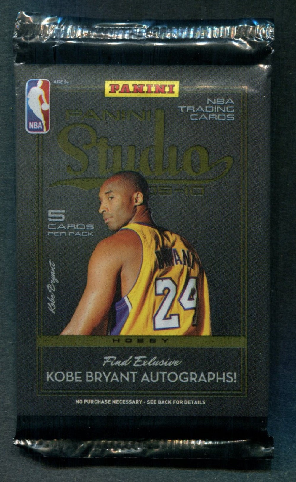 2009/10 Panini Studio Basketball Unopened Pack (Hobby)