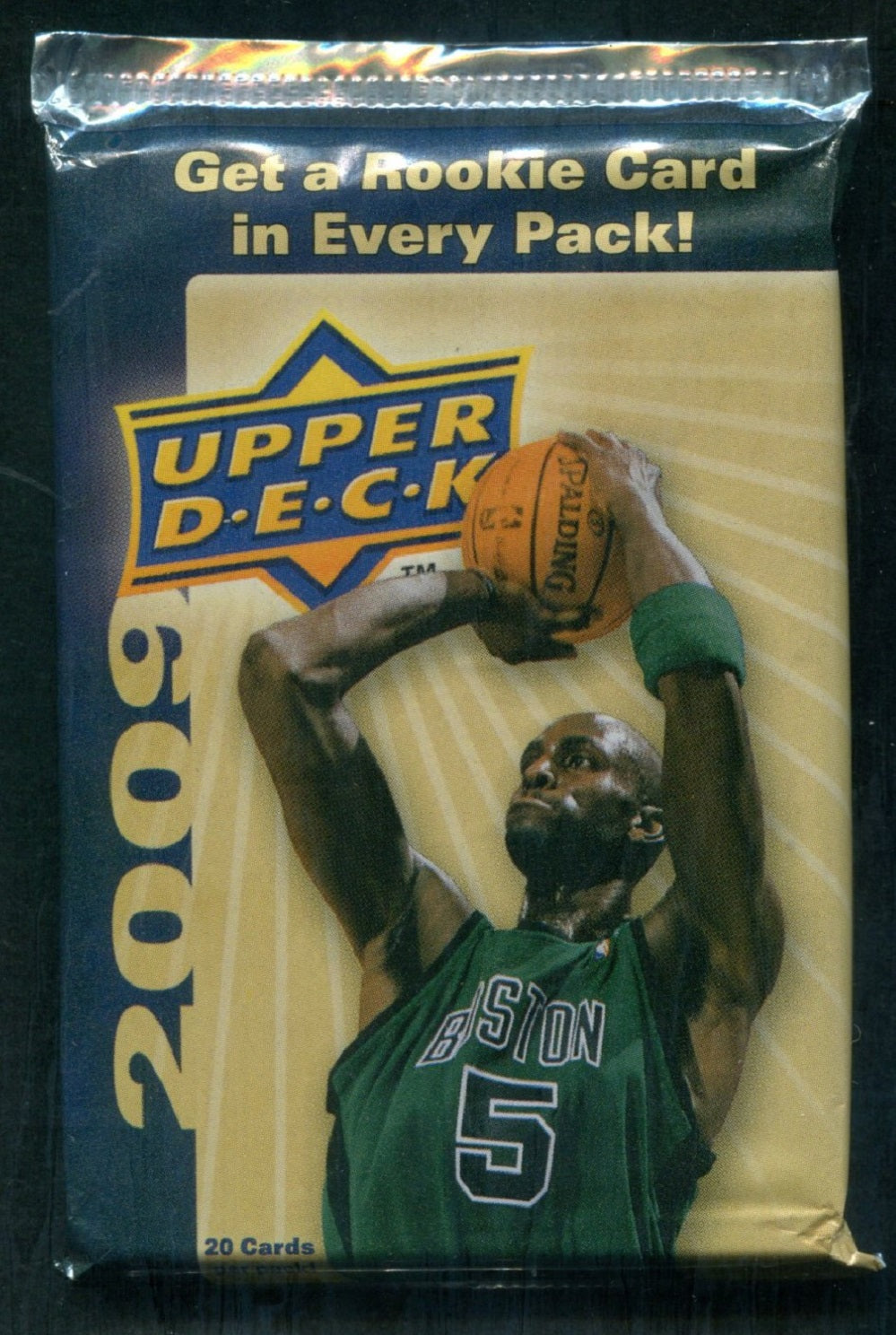 2009/10 Upper Deck Basketball Unopened Jumbo Pack (20 Cards)