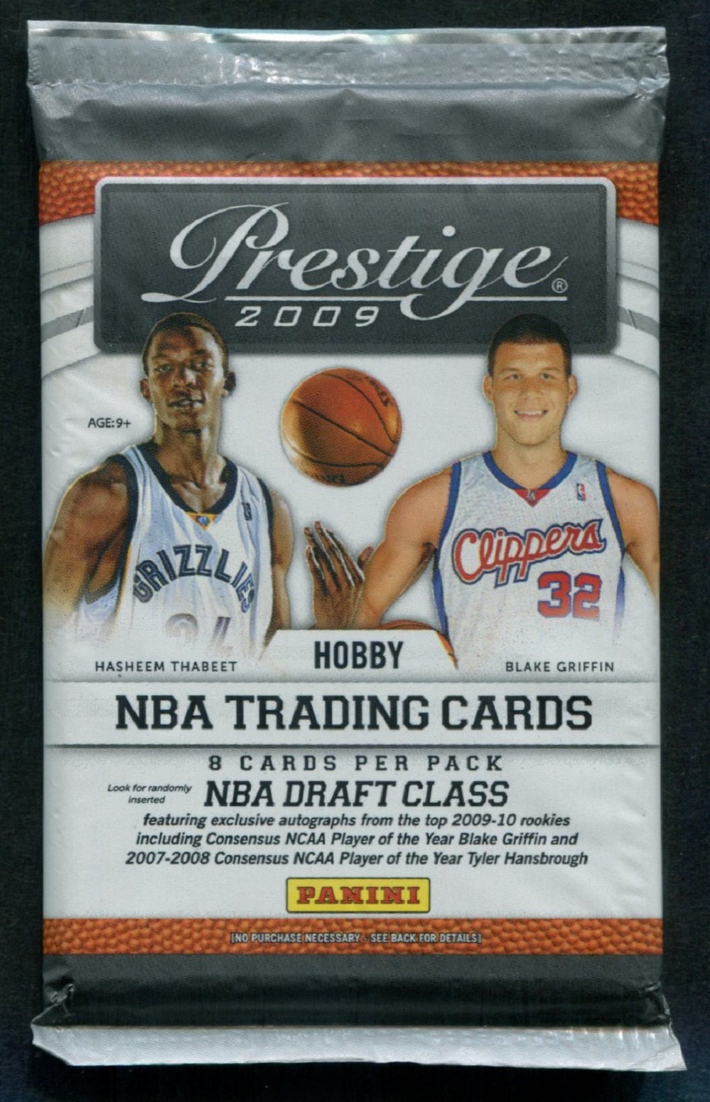 2009/10 Panini Prestige Basketball Unopened Pack (Hobby)