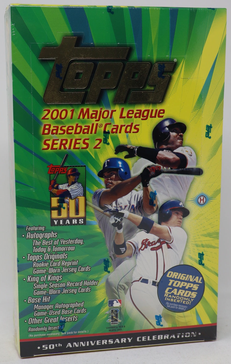 2001 Topps Baseball Series 2 Box (Hobby) (36/10)