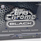 2020 Topps Chrome Black Baseball Box (Hobby) (4 Cards)