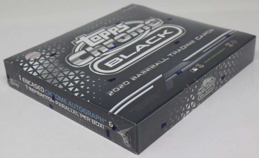 2020 Topps Chrome Black Baseball Box (Hobby) (4 Cards)