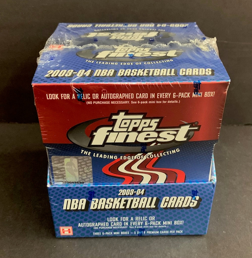 2003/04 Topps Finest Basketball Box (Hobby)