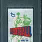 1972 Topps Football Unopened 2nd Series Wax Pack PSA 7
