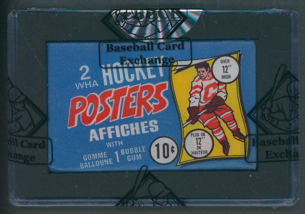 1973/74 OPC O-Pee-Chee WHA Hockey Posters Unopened Wax Pack (BBCE)