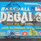 1971 1972 Fleer Baseball Decals Unopened Wax Box (BBCE) (A15365) (Please Read)