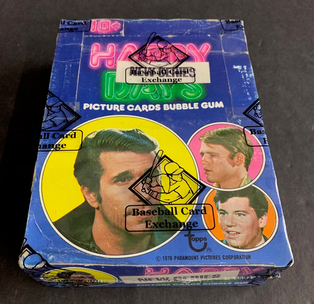 1976 Topps Happy Days Unopened Series 2 Wax Box (BBCE)