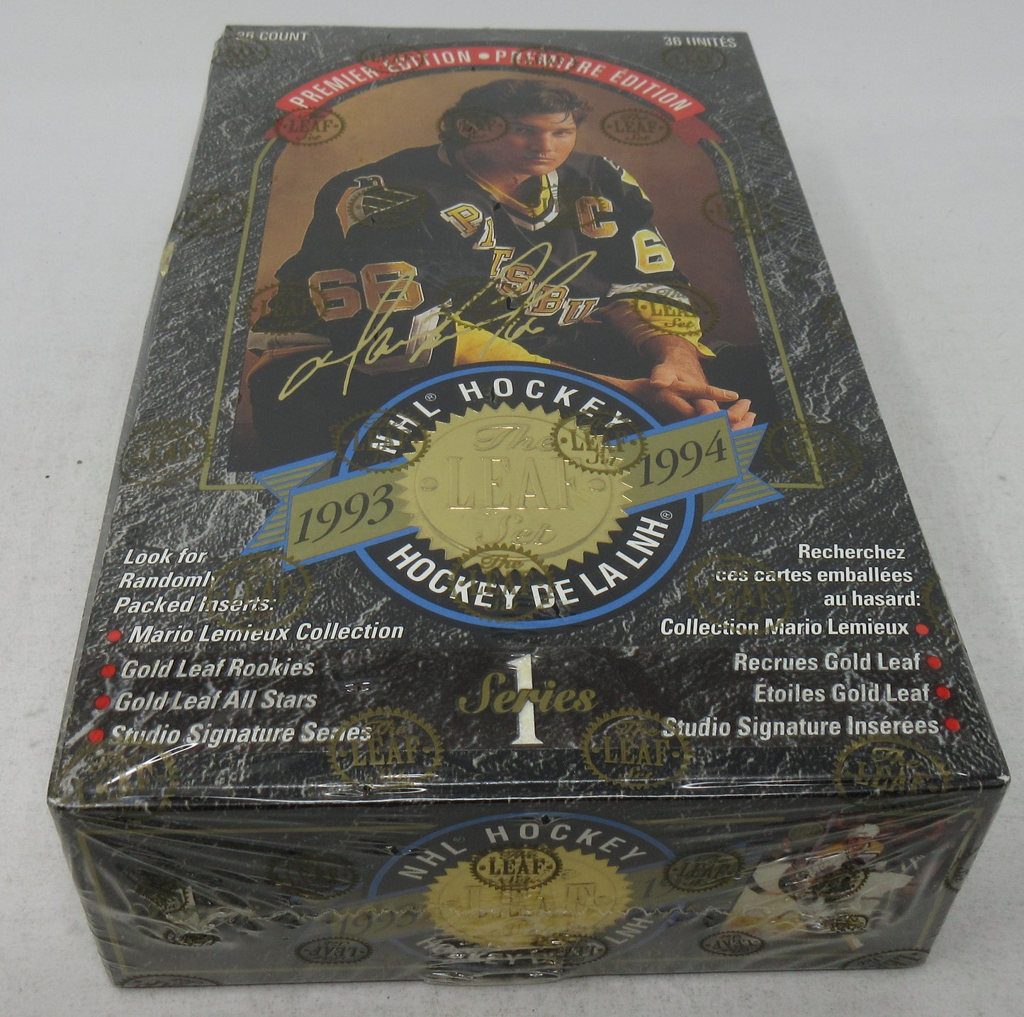 1993/94 Leaf Hockey Series 1 Box (Canadian) (36/14)