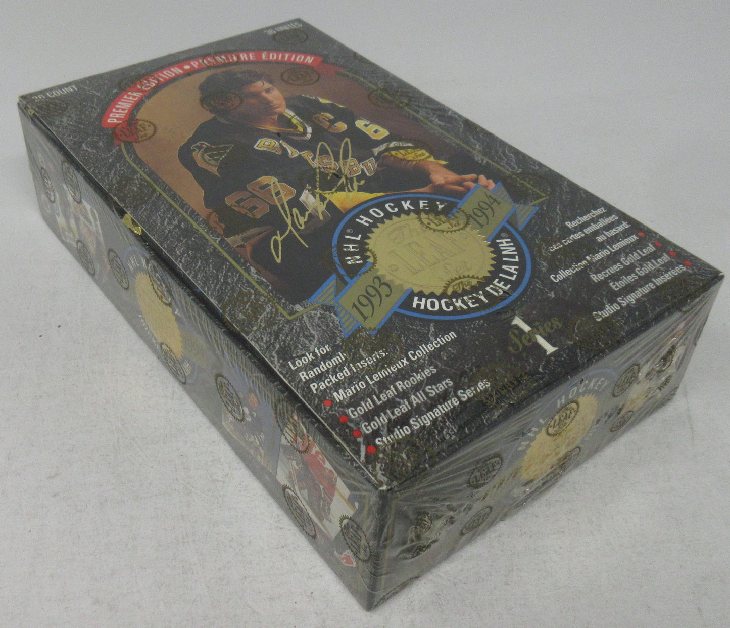 1993/94 Leaf Hockey Series 1 Box (Canadian) (36/14)