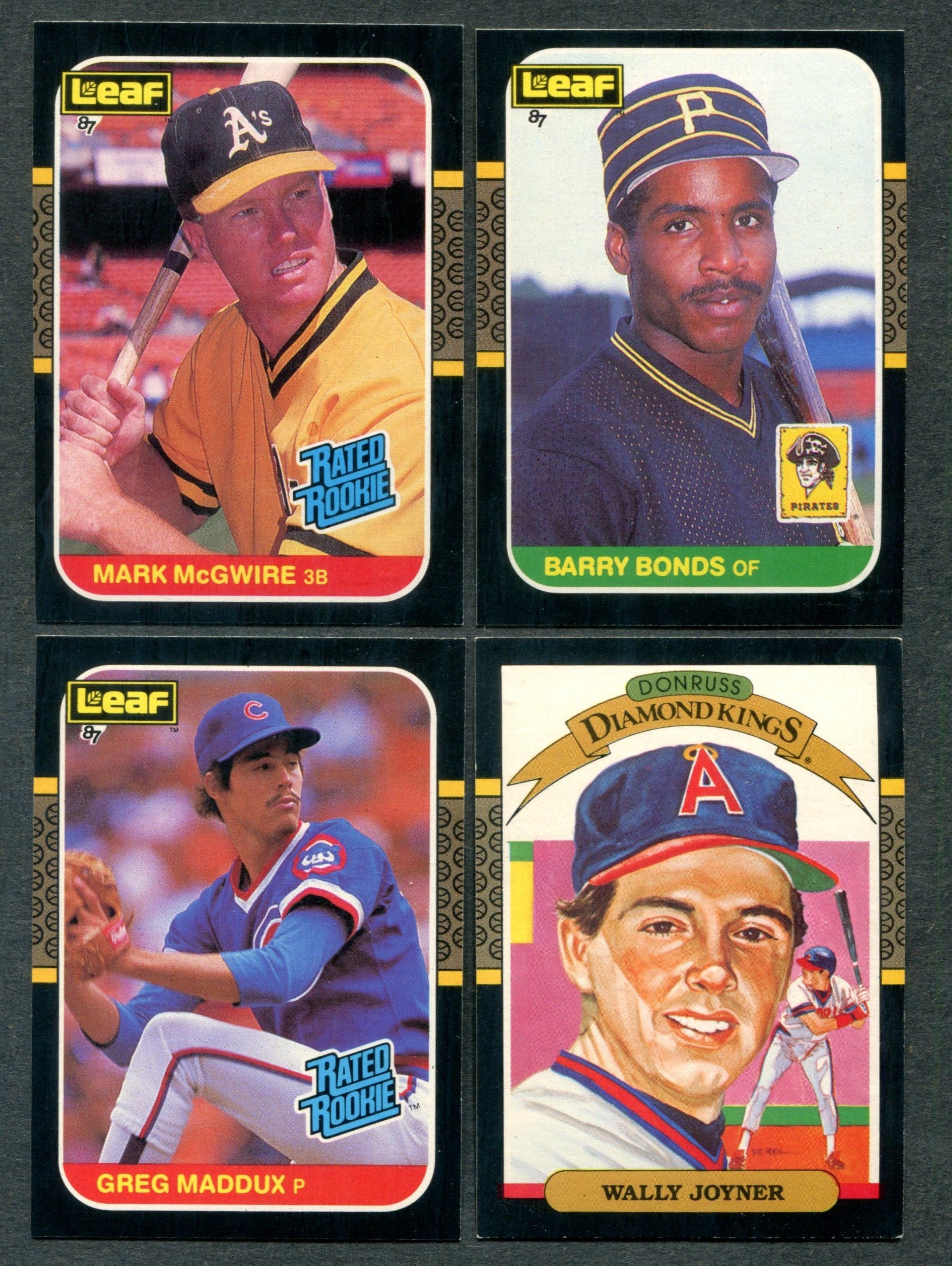 1987 Donruss Leaf Baseball Complete Set (264)