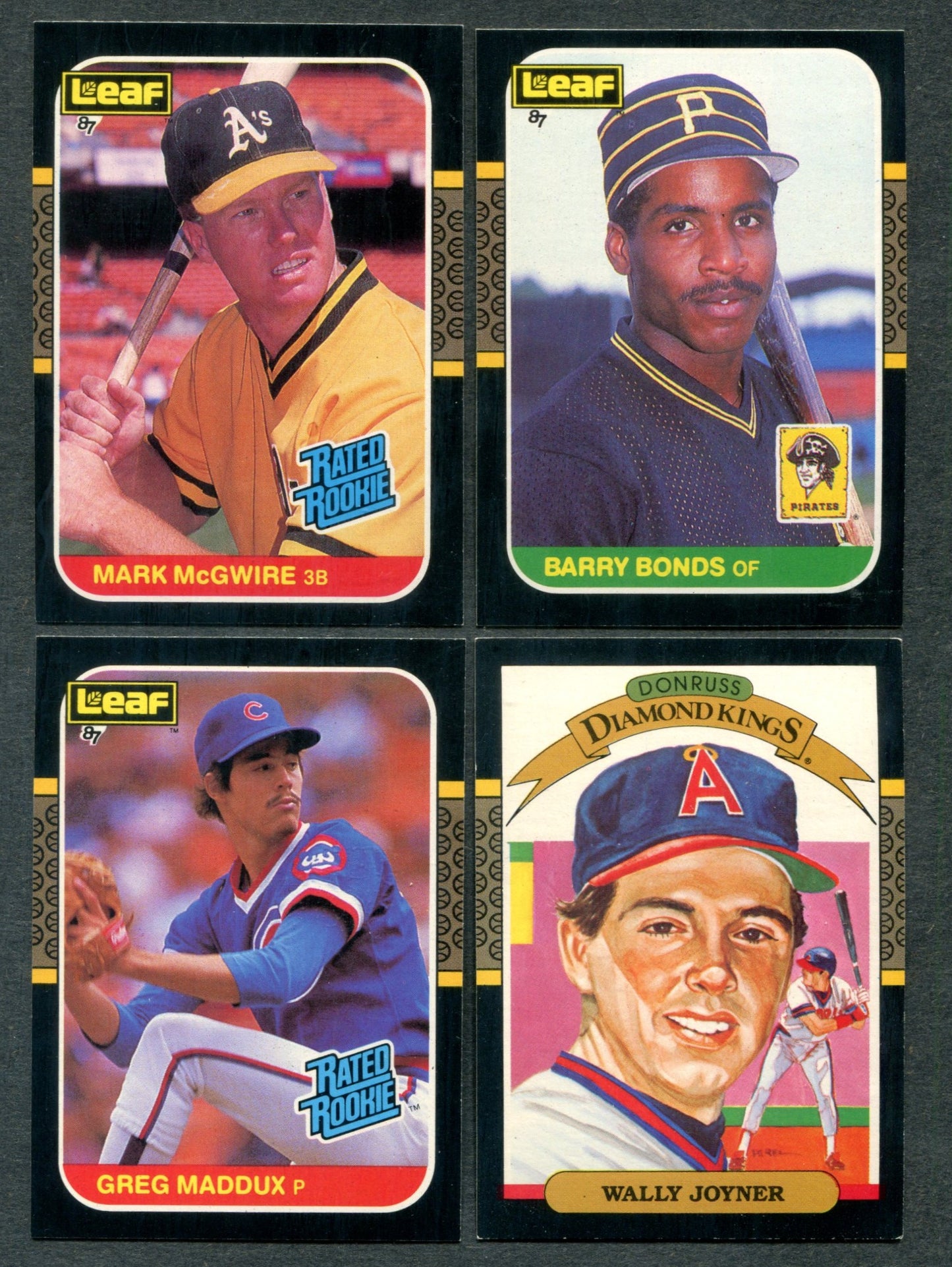 1987 Donruss Leaf Baseball Complete Set (264)