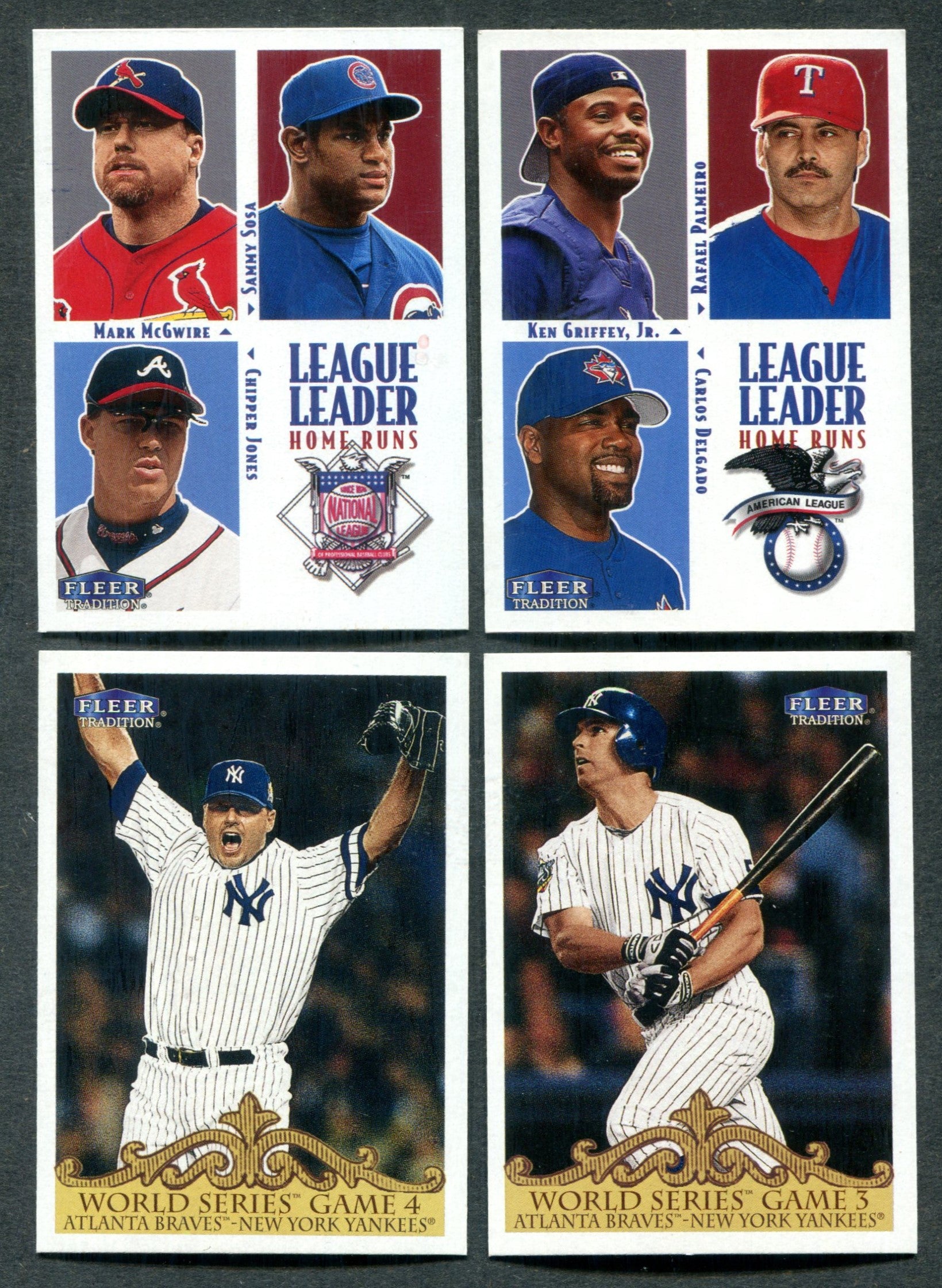 2000 Fleer Tradition Baseball Complete Set (450)