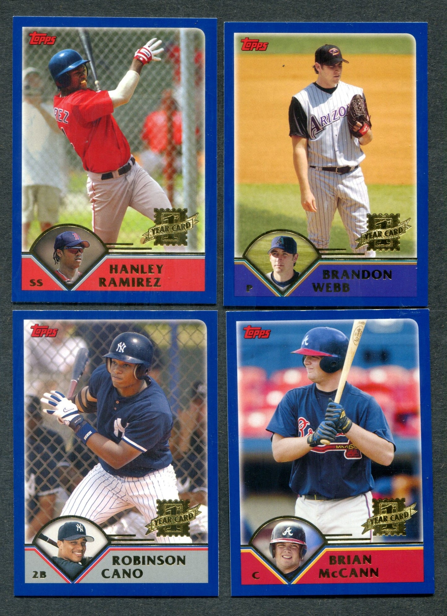 2003 Topps Baseball Traded & Rookies Complete Set (275)