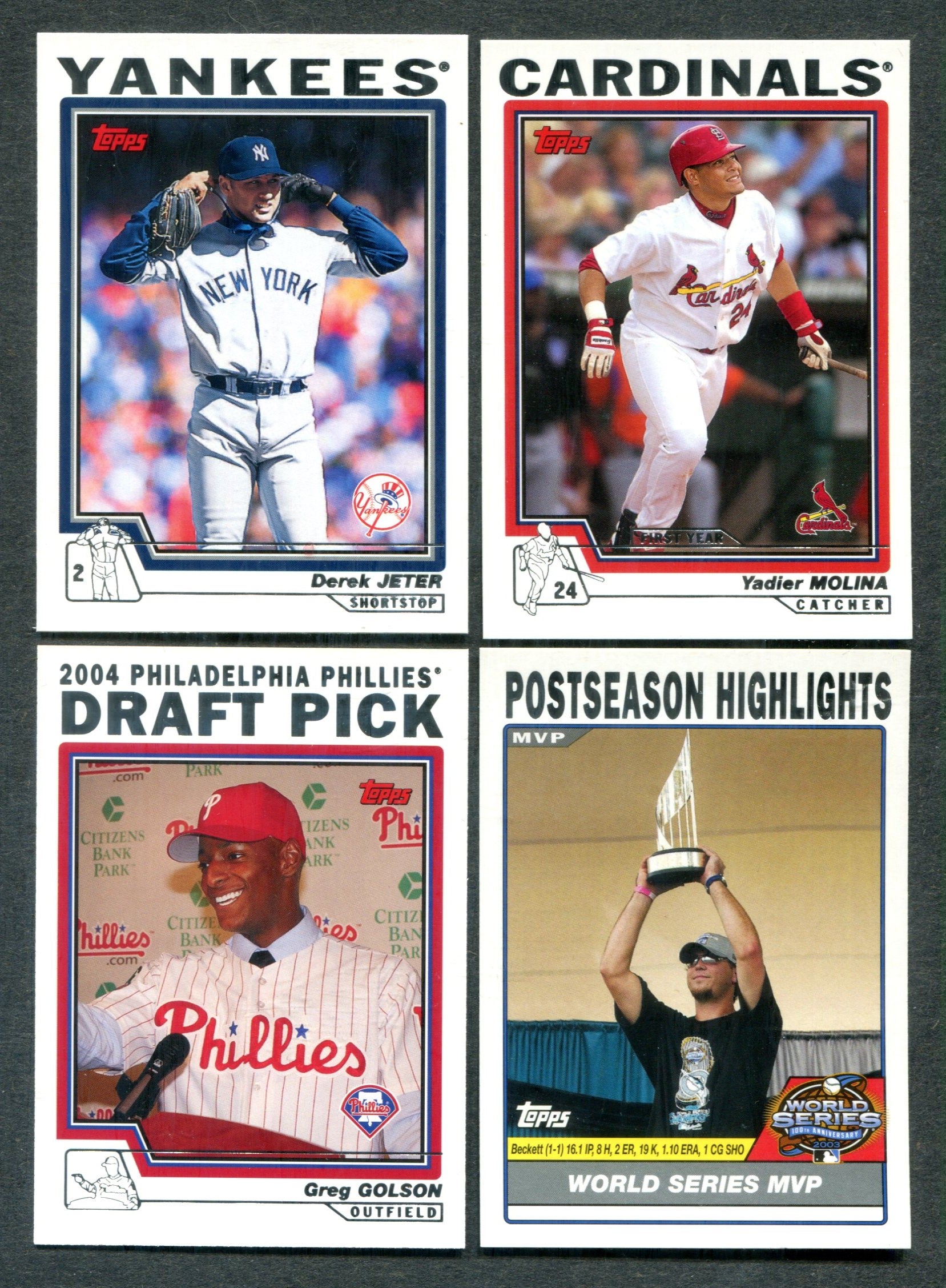 2004 Topps Baseball Complete Set (732)