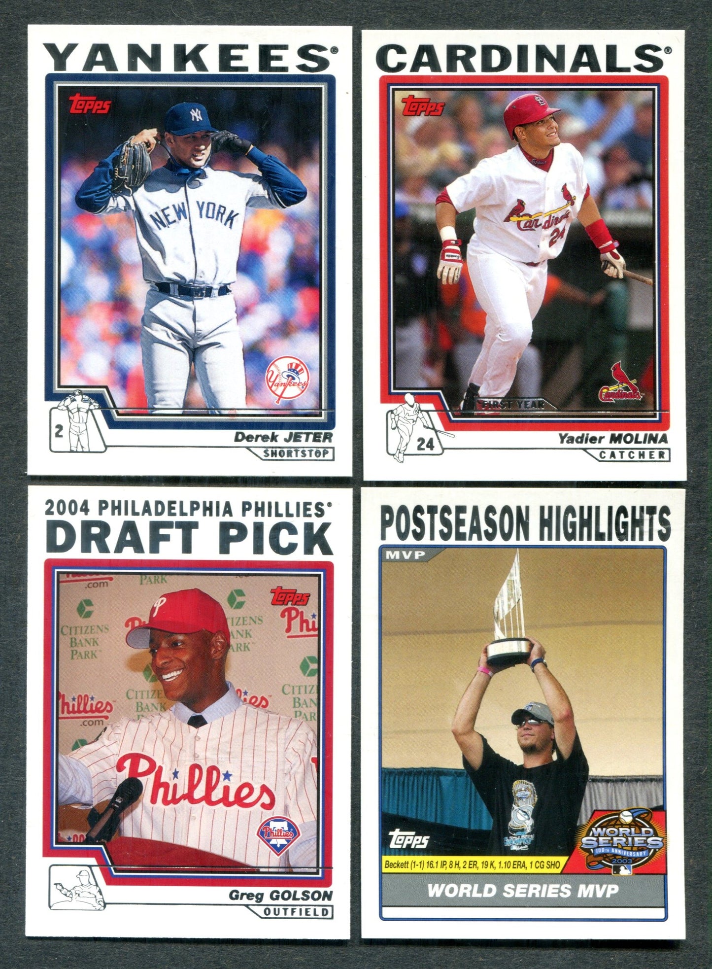 2004 Topps Baseball Complete Set (732)