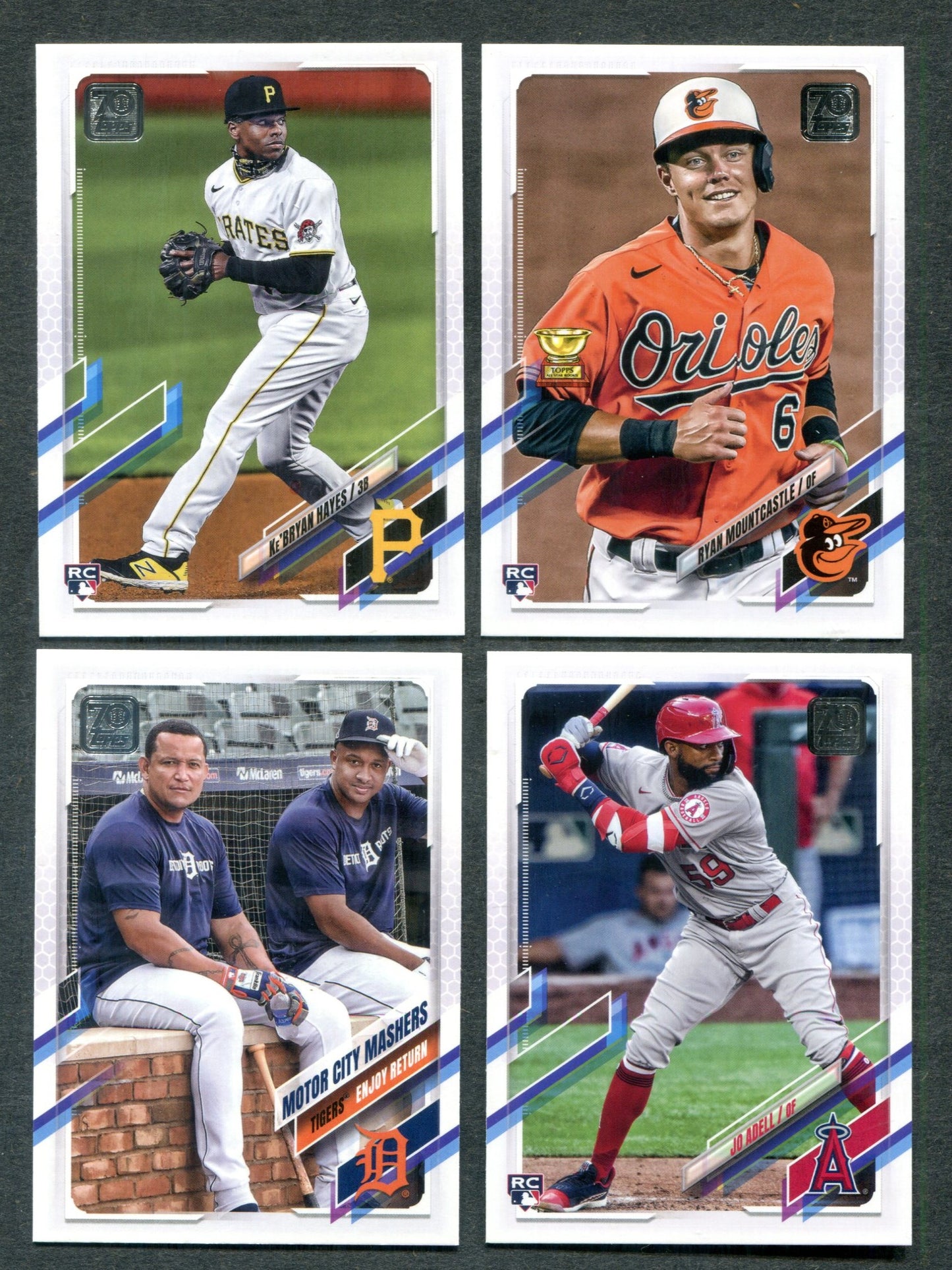 2021 Topps Baseball Complete Set (Target) (Purple) (660)