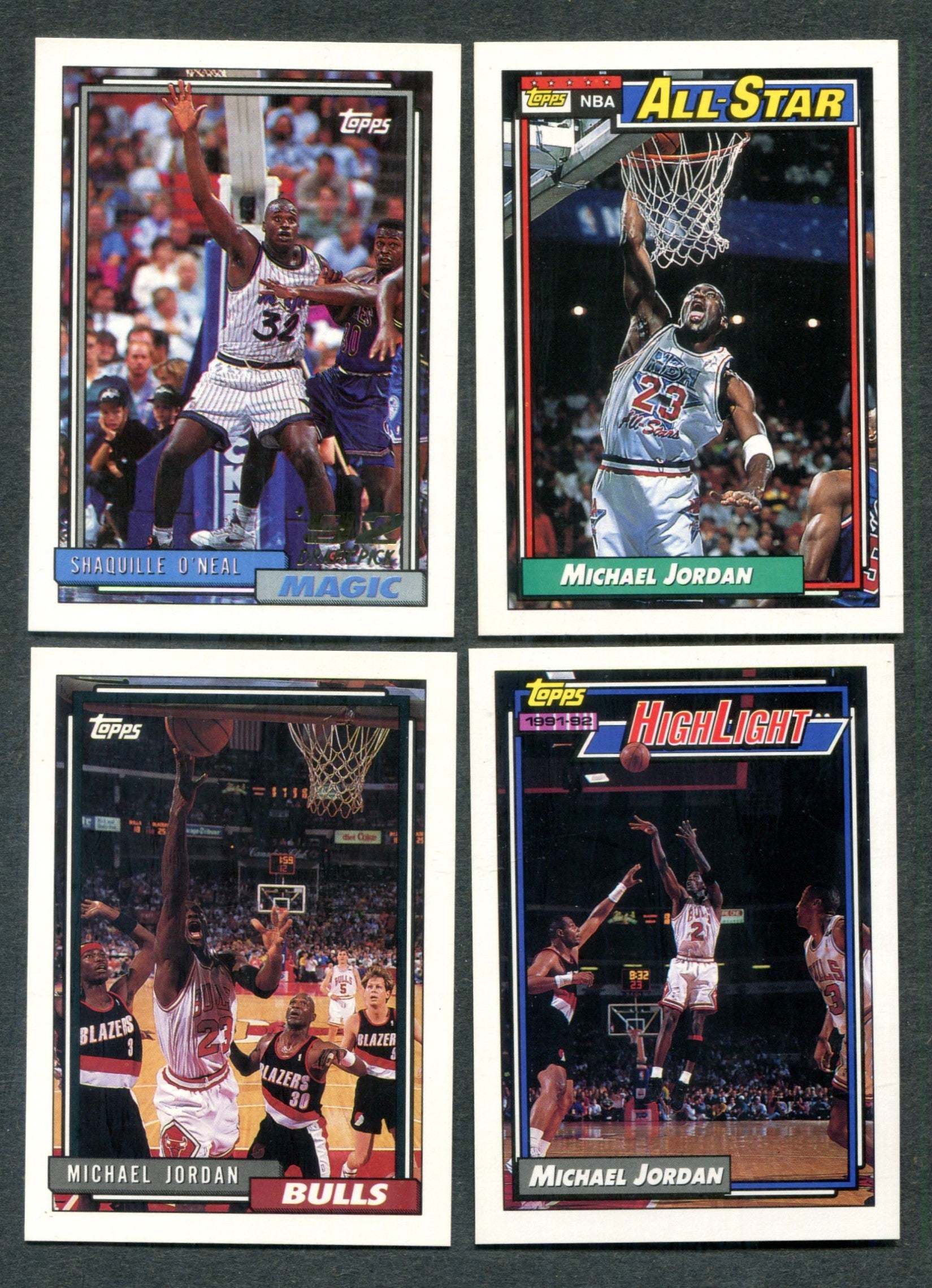 1992/93 Topps Basketball Complete Set (396)