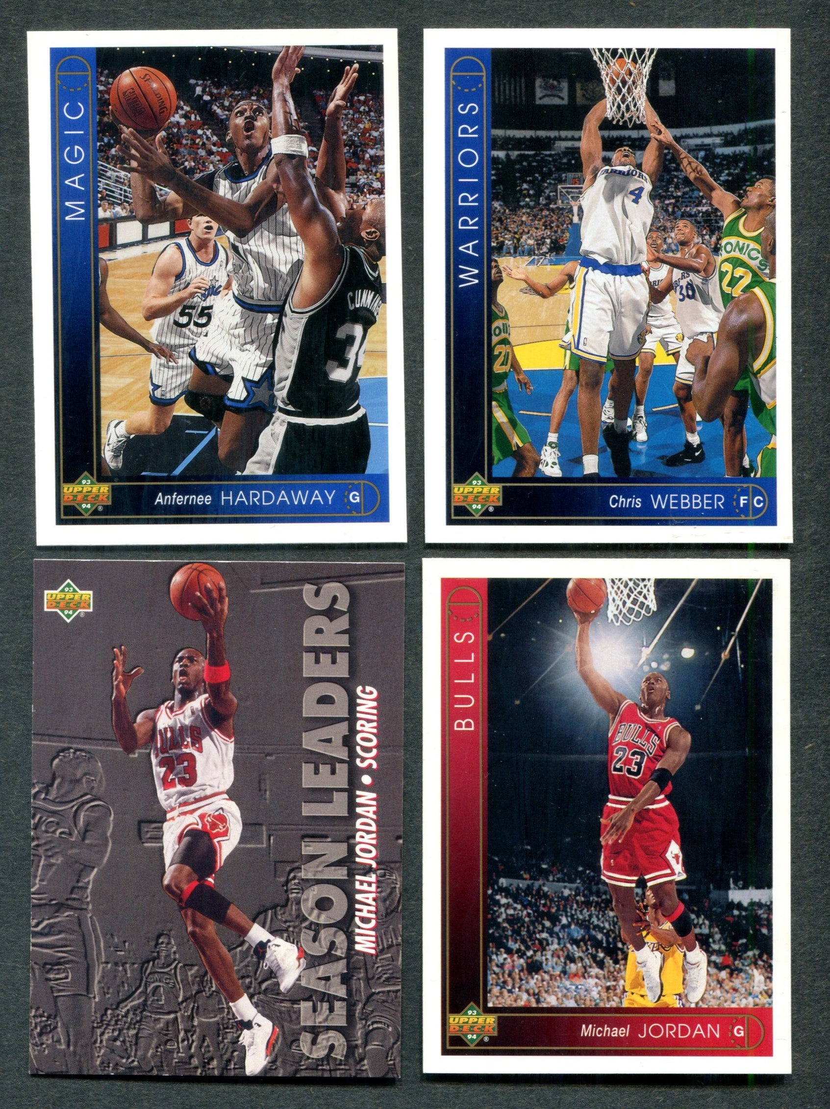 1993/94 Upper Deck Basketball Complete Set (510)