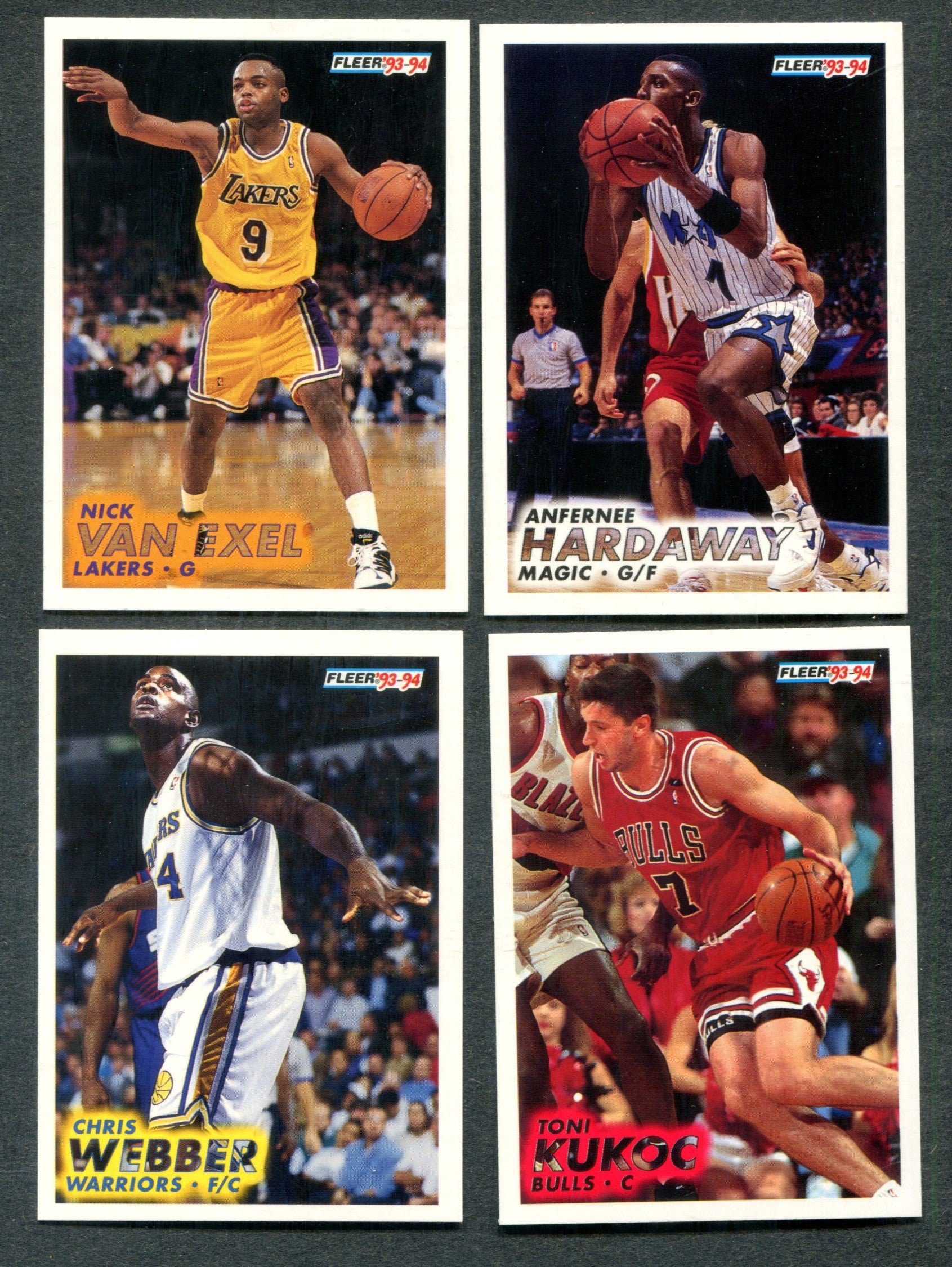 1993/94 Fleer Basketball Complete Set (400)