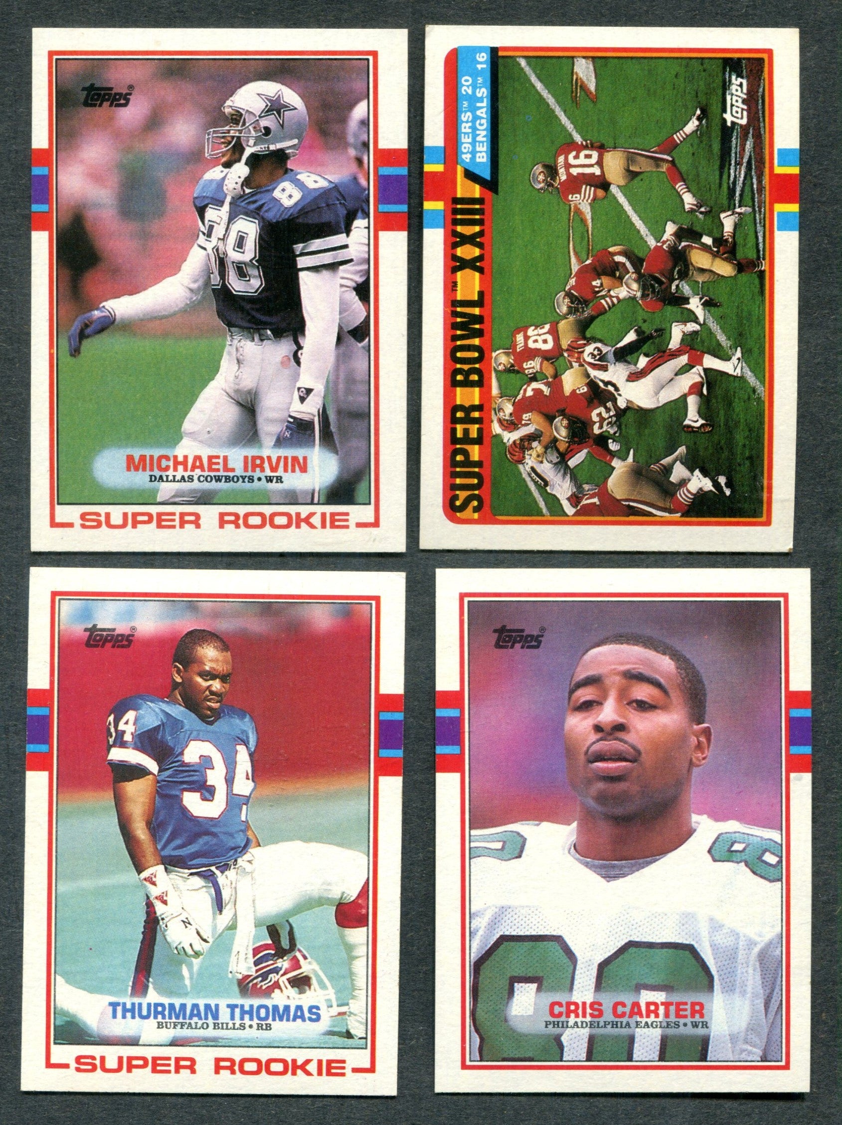 1989 Topps Football Complete Set (396)