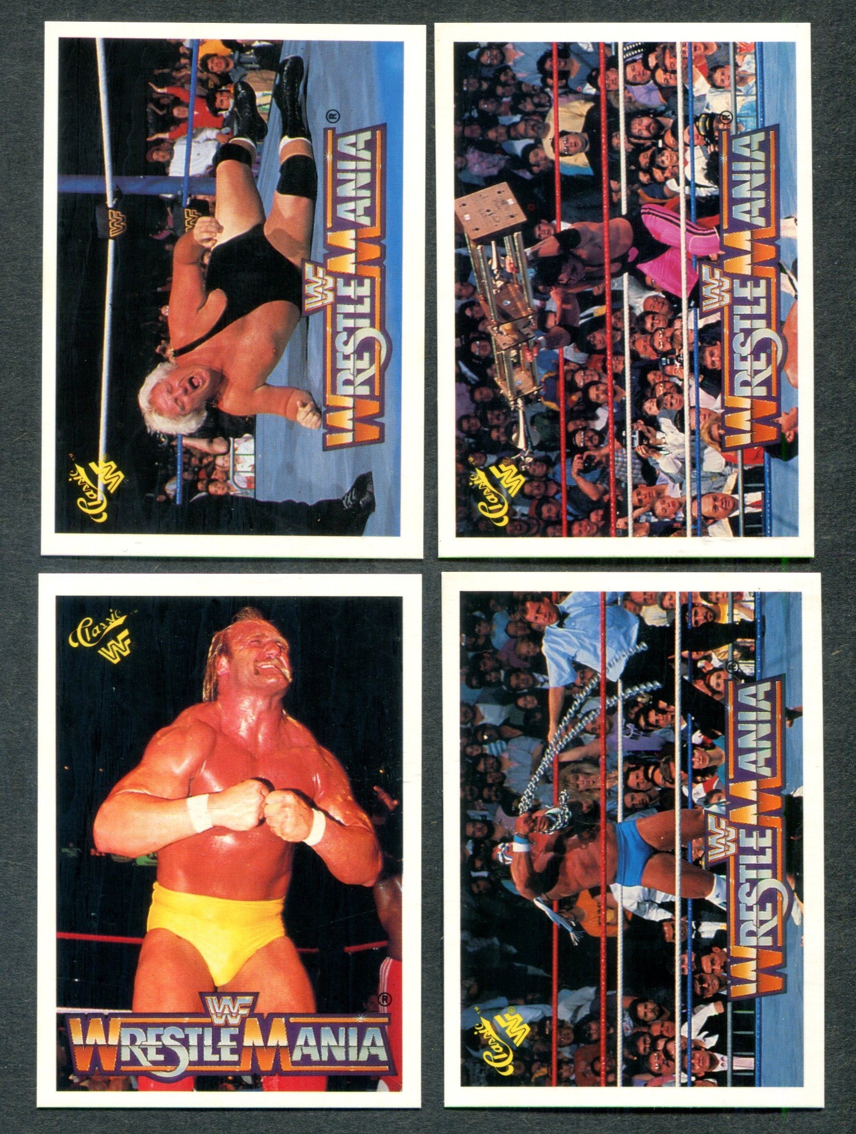 1990 Classic WWF The History of Wrestlemania Complete Set (150)
