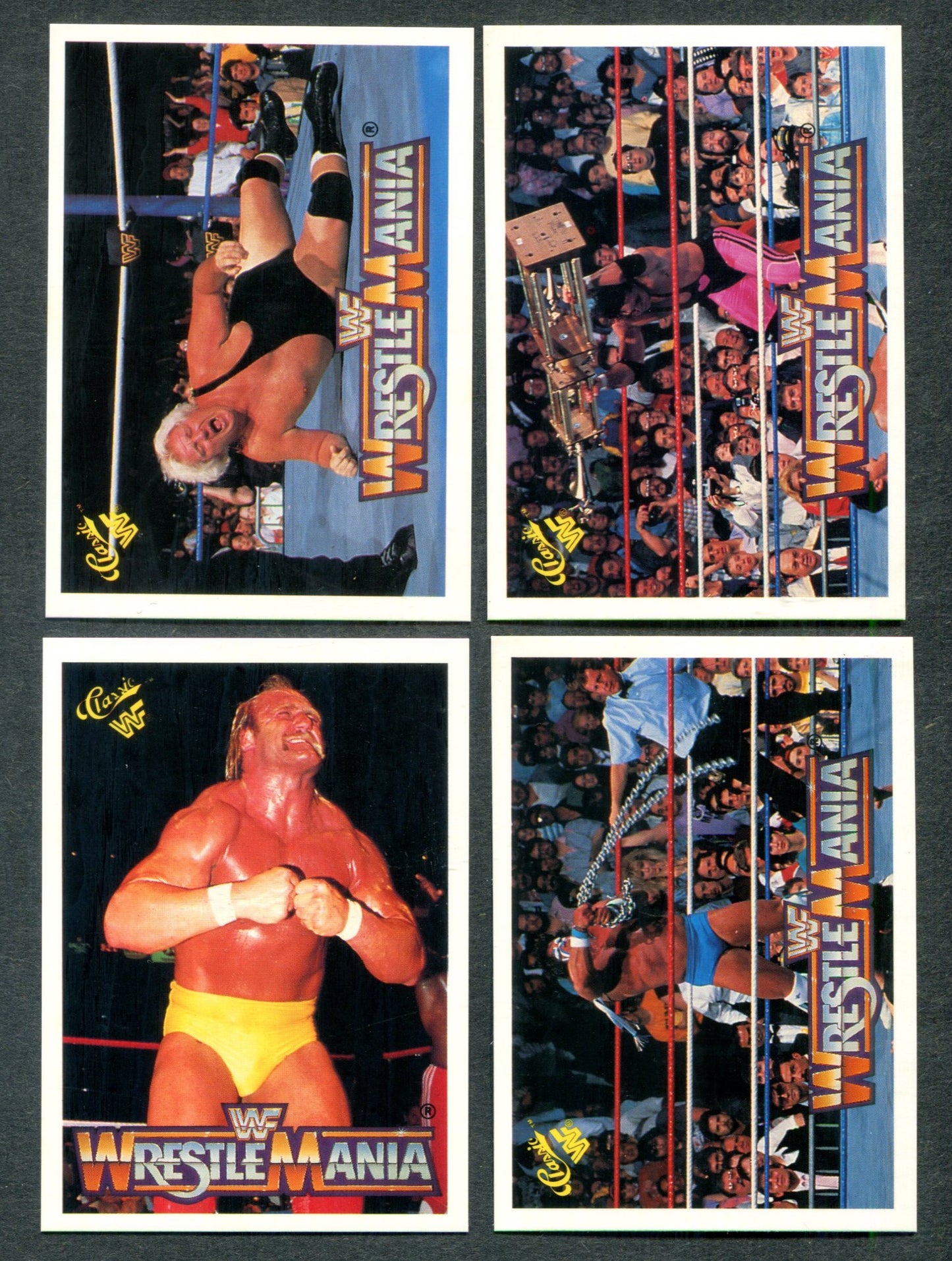 1990 Classic WWF The History of Wrestlemania Complete Set (150)